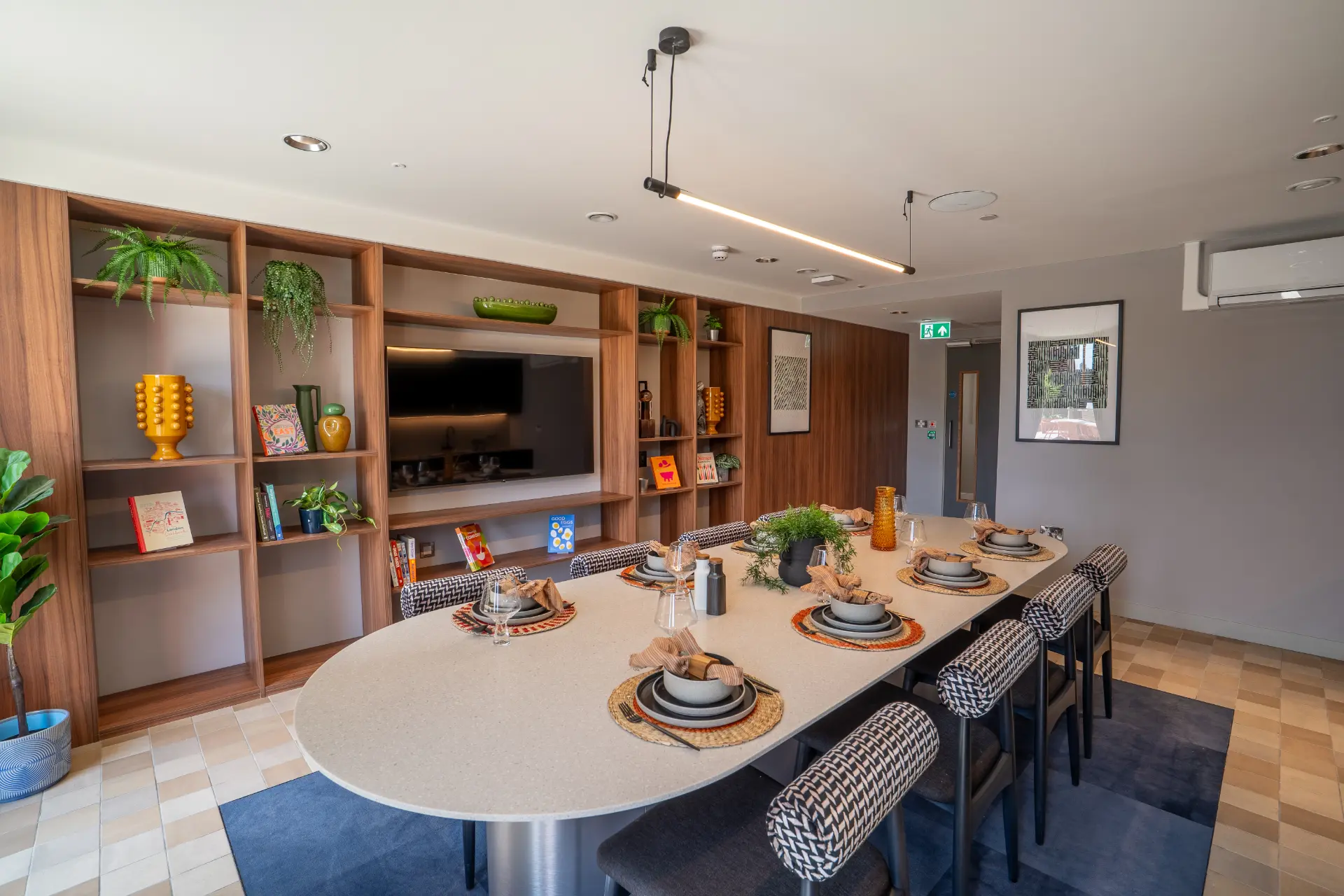 Ironworks House London dining table