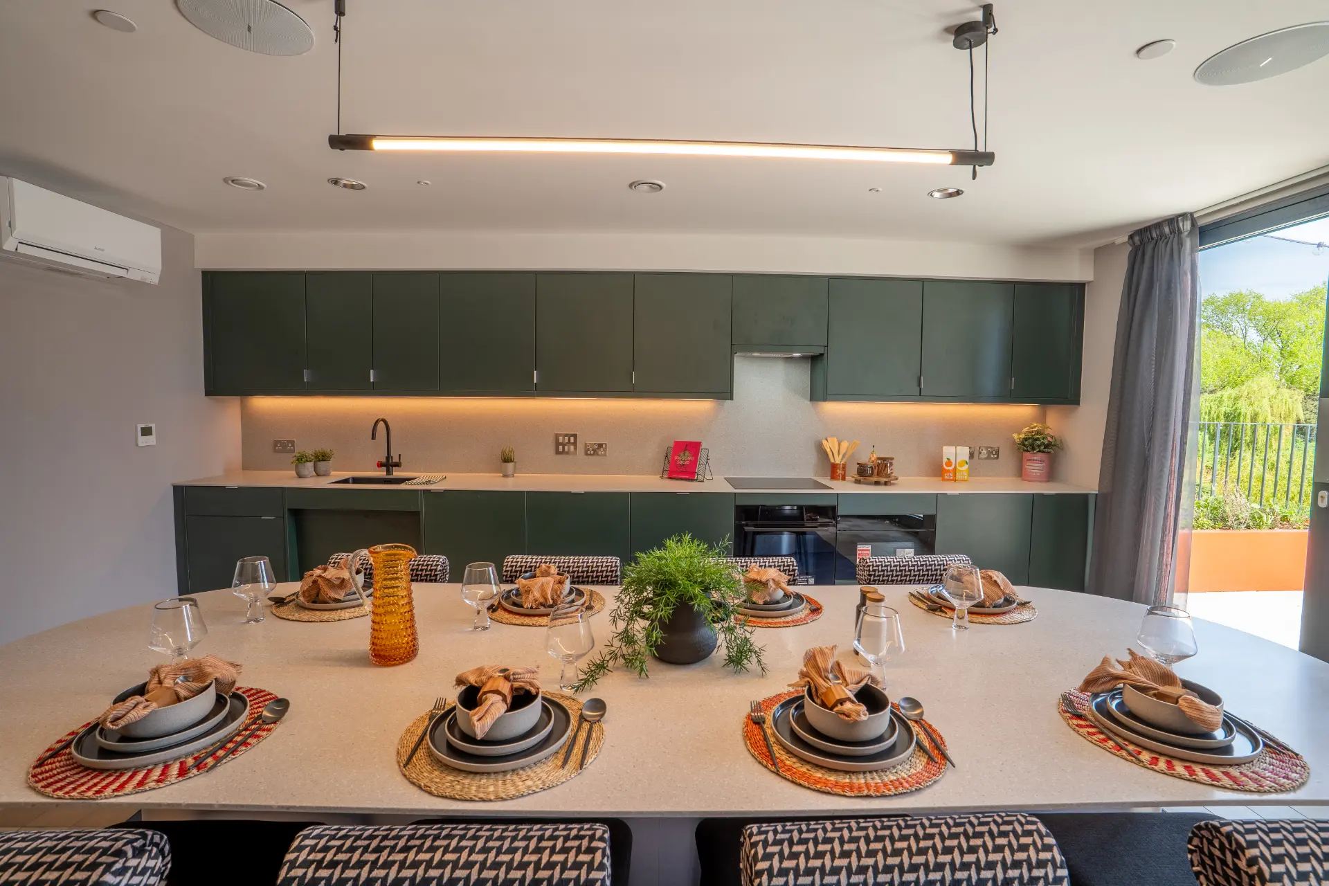 Ironworks house dining table